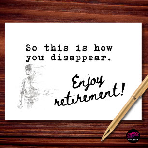 Tarjeta Así es como desaparece la jubilación