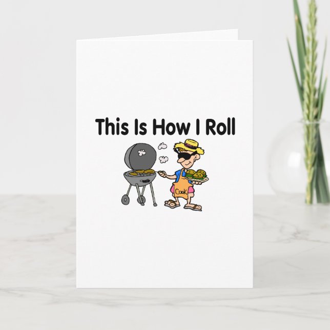 Tarjeta Así es como hago parrilladas en barbacoa (Anverso)