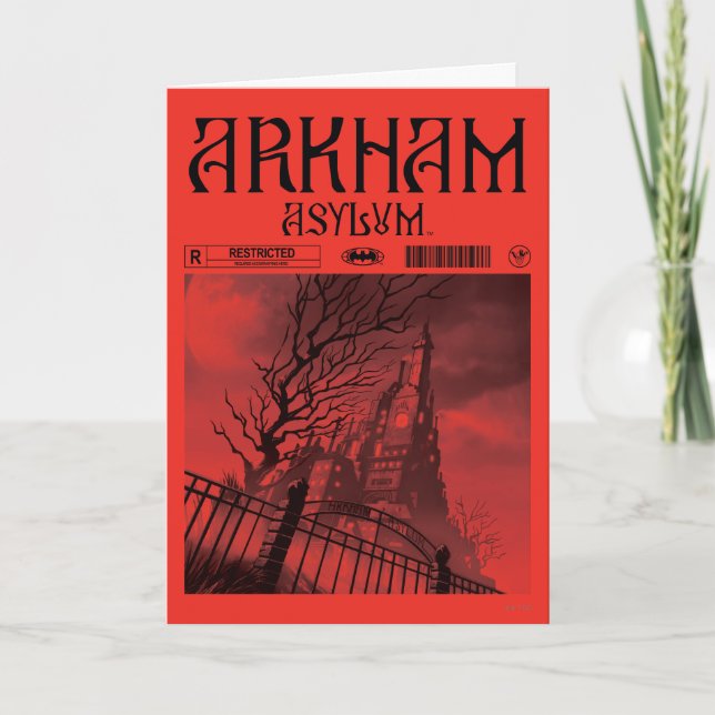 Tarjeta Asilo de Arkham: Restringido (Anverso)