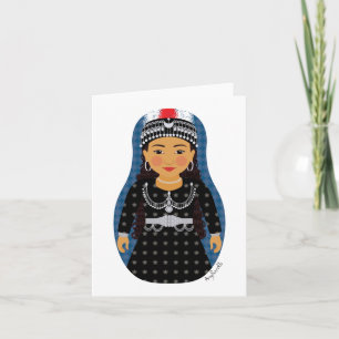 Tarjeta asiria Matryoshka