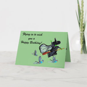 TARJETA ASISTENTE DE OZ A CUALQUIER CUMPLEAÑOS