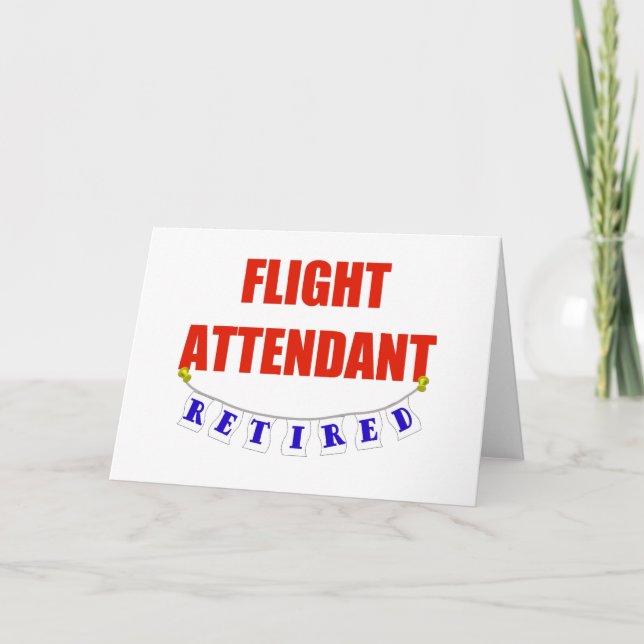 TARJETA ASISTENTE DE VUELO RETIRADO (Anverso)