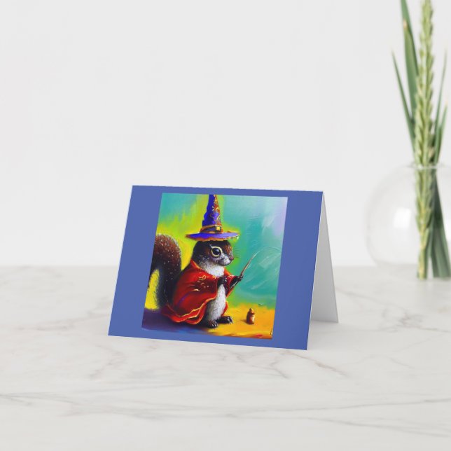 Tarjeta Asistente para ardillas (Anverso)