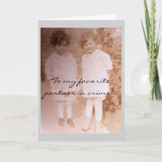 Tarjeta Asociados en la delincuencia