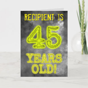 Tarjeta Asombroso Aspecto de Aura de 45 años de edad! + No