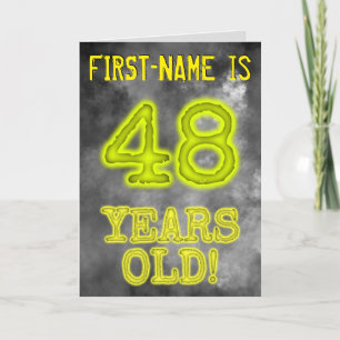 Tarjeta Asombroso Aspecto de Aura de 48 años de edad! + No