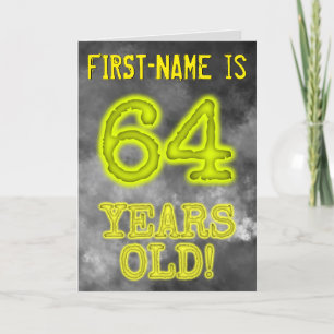 Tarjeta Asombroso Aspecto de Aura de 64 años de edad! + No