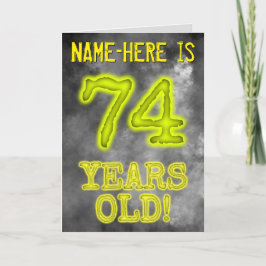 Tarjeta Asombroso Aspecto de Aura de 74 años de edad! + No