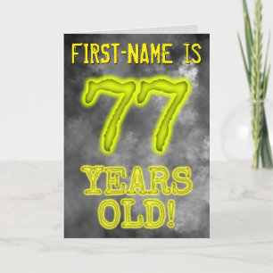 Tarjeta Asombroso Aspecto de Aura de 77 años de edad! + No