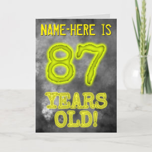 Tarjeta Asombroso Aspecto de Aura de 87 años de edad! + No
