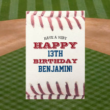 Aspecto del béisbol Añadir su nombre y cumpleaños 