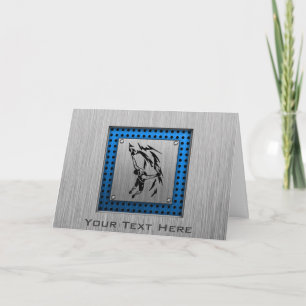 Tarjeta Aspecto Metalizado cepillado Escalada rocosa