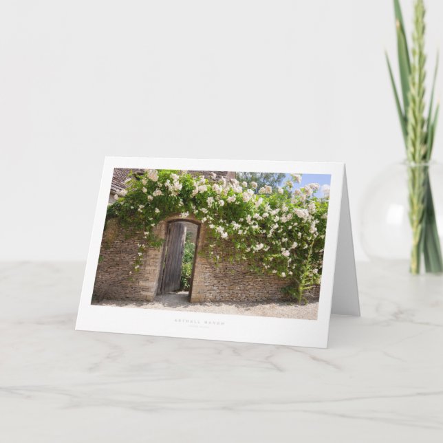 Tarjeta Asthall Manor (Anverso)