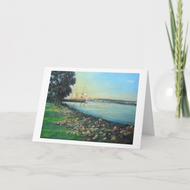 Tarjeta Astillero en Alexandría (Anverso)