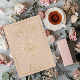 Tarjeta Astrología Temática Cumpleaños