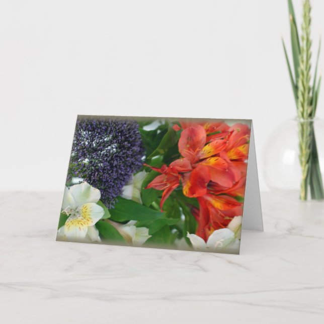 Tarjeta "Astromeria #4" (Anverso)