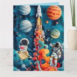 Tarjeta Astronauta