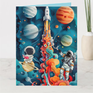 Tarjeta Astronauta