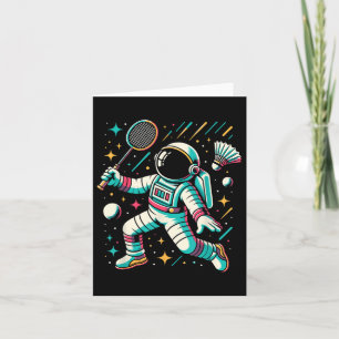Tarjeta Astronauta Bastinton Player Shuttle Sport