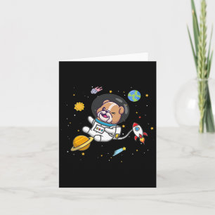 Tarjeta Astronauta Bulldog