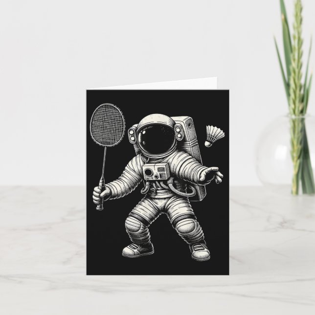 Tarjeta Astronauta espacial Bastinton Player Shuttle Sport (Anverso)
