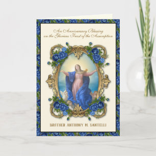 Tarjeta Asumir Hermano Profesión religiosa de votos