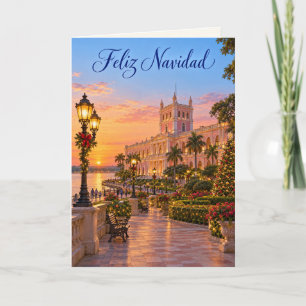 Tarjeta Asuncion Paraguay Feliz Navidad Navidad