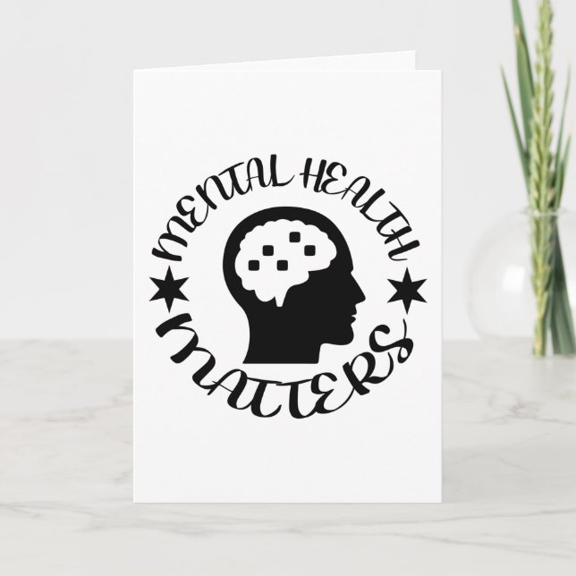 Tarjeta Asuntos de salud mental (Anverso)