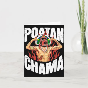 Tarjeta ATAN CHAMA fanático de MMA JJB Boxeo Muay Thai Kic
