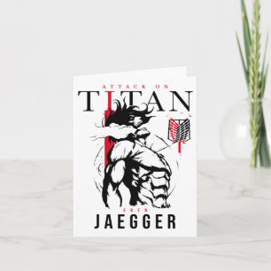 Tarjeta Ataque Al Pegatina De Titan