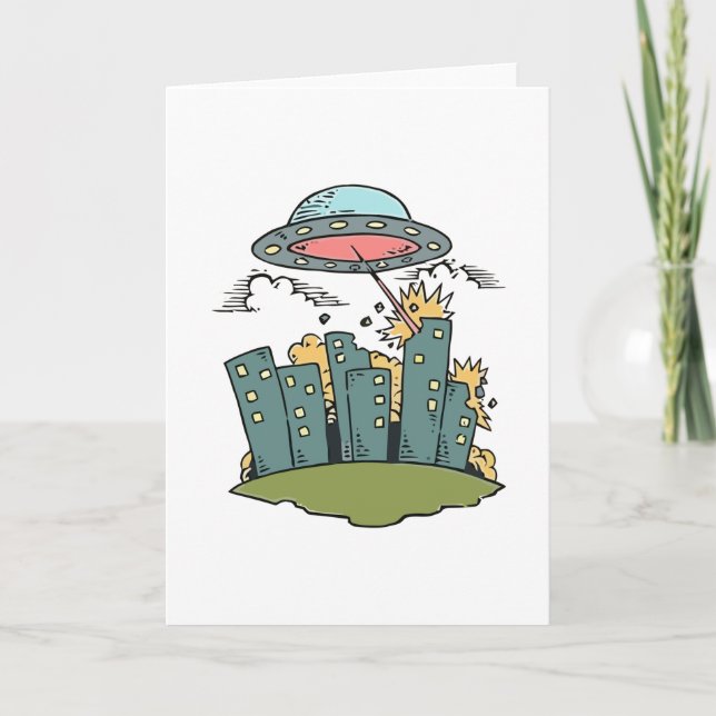 Tarjeta Ataque de Alien (Anverso)