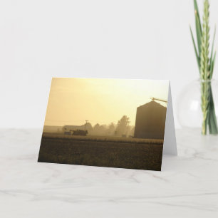 Tarjeta Atardecer en el sol matutino, Iowa