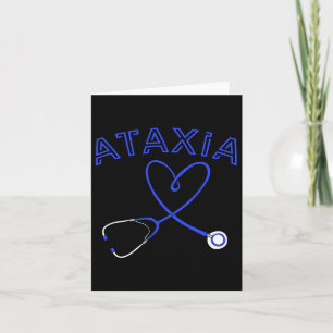 Tarjeta Ataxia Estetioscopio Enfermedad neurológica Hemiat