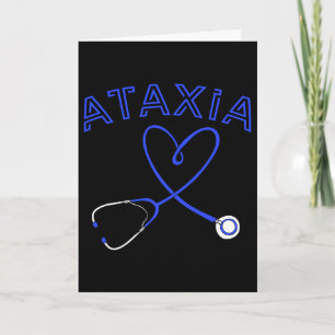 Tarjeta Ataxia Estetoscopio Enfermera Neurológica Hemiatax