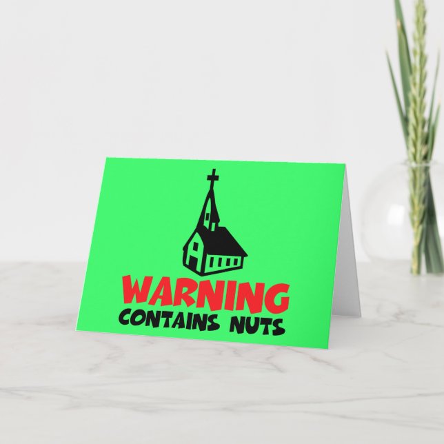 Tarjeta Ateo hilarante (Anverso)