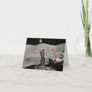 Tarjeta Aterrizaje de la luna o ¿lo es?