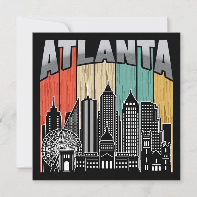 Tarjeta Atlanta Georgia (Anverso)