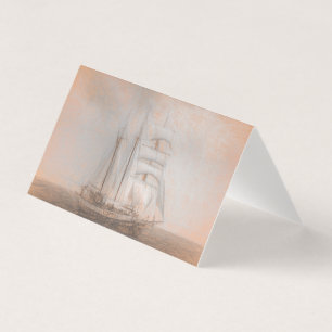Tarjeta Atlantis Sailing Ship da Vinci