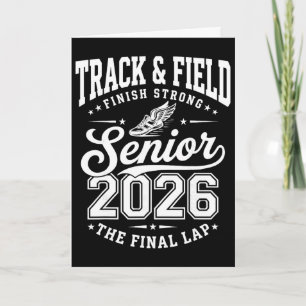 Tarjeta Atletismo Senior 2026 Graduación Cl De 2026