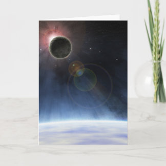 Tarjeta Atmósfera exterior del planeta Tierra