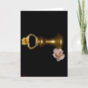 Tarjeta Atracción floral