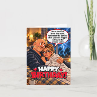 Tarjeta Atrapado en el Pub – ¡Tarjeta de cumpleaños divert