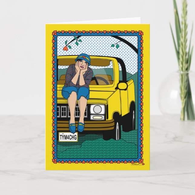 Tarjeta Atrapado en un Rut_B_Greeting (Anverso)