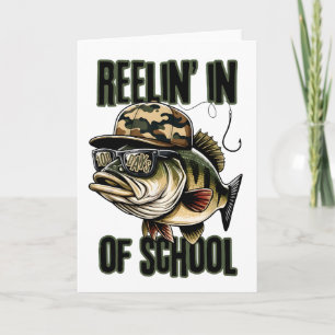 Tarjeta Atrapar 100 Días de Escuela de pesca