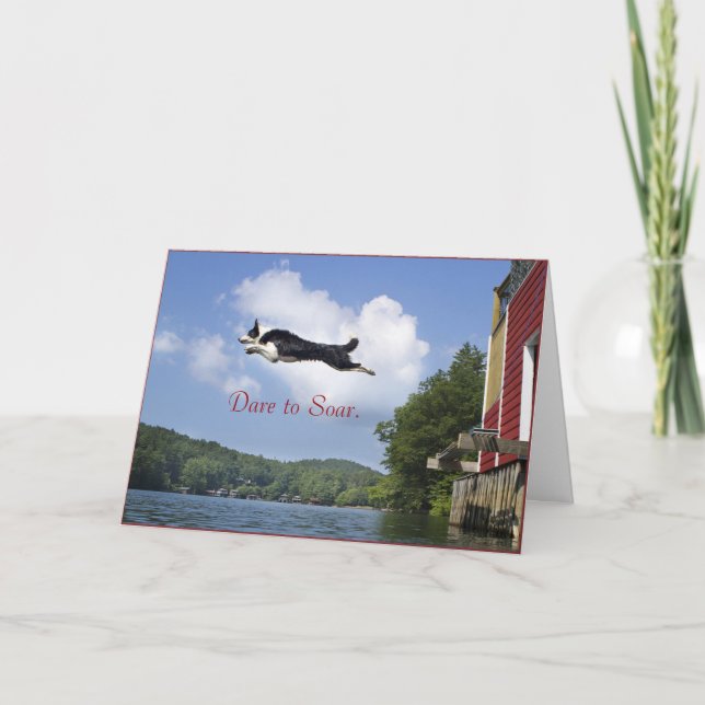 Tarjeta Atrévase a elevarse (Anverso)