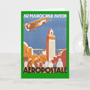 Tarjeta Au Maroc Par Avion
