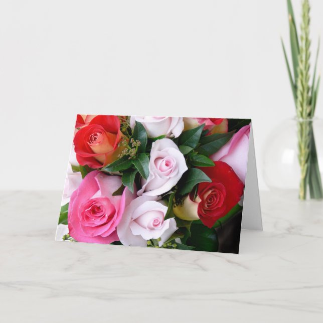 Tarjeta au nom de la rose (Anverso)