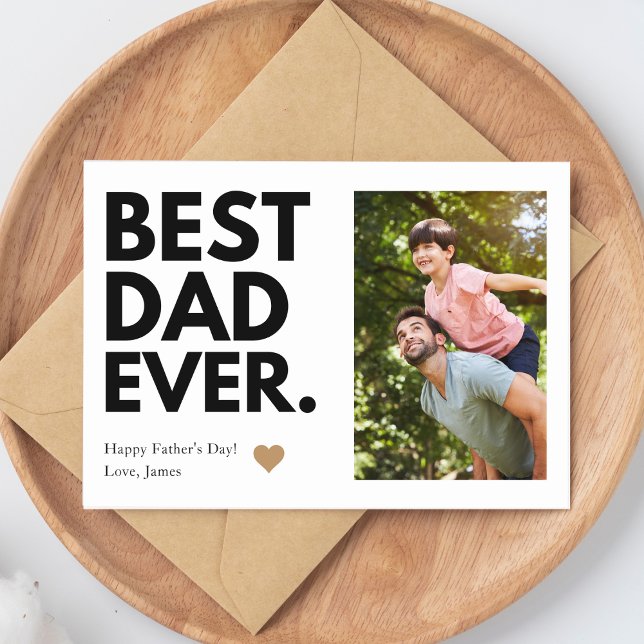Tarjeta Audaz foto del Día del Mejor Papá Nunca Padre (Subido por el creador)