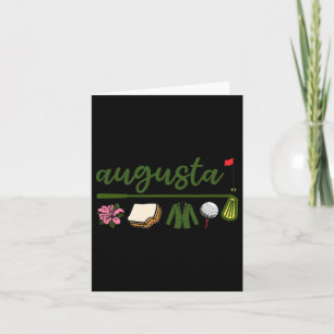 Tarjeta Augusta Georgia