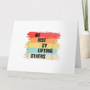 Tarjeta Aumentamos Levantando Otras Citas Motivacionales